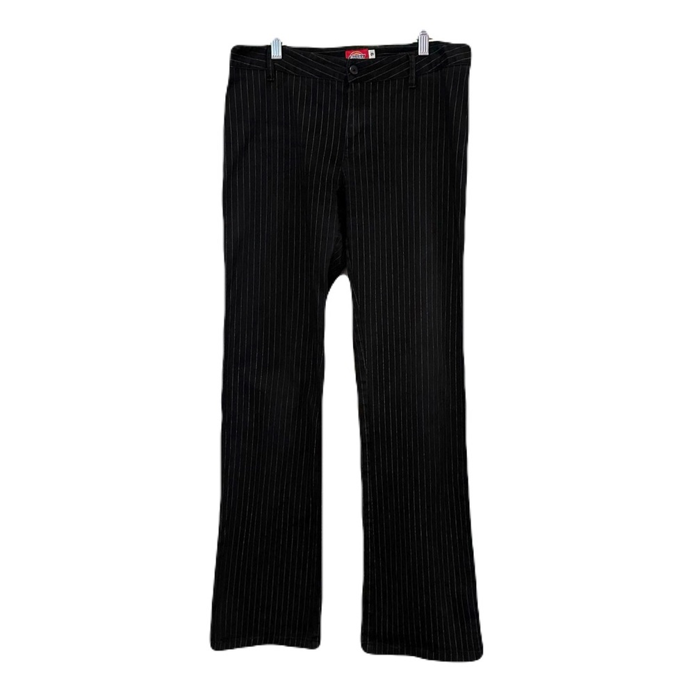 Y2K Vtg DICKIES Black and White Striped Pants